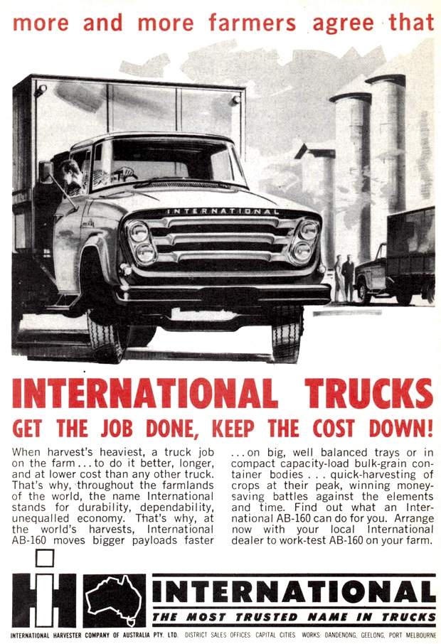 1962 International Harvester AB-160 Trucks